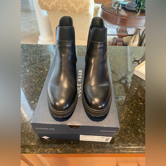 Cole Haan Shoes - Cole Haan Greenwich black bootie size 8.5 Almost like new, waterproof, in box